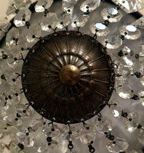 Load image into Gallery viewer, Antique French Empire Crystal Ceiling Light
