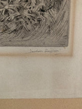 Load image into Gallery viewer, Antique Signed Titled & Stamped Etching
