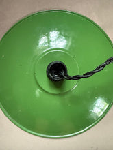 Load image into Gallery viewer, Pair of vintage French enamel ceiling lights
