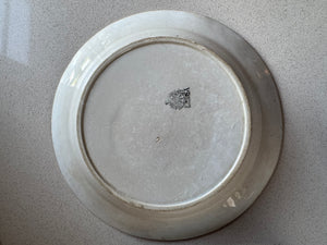 Pair Antique Provencal Plates/bowls
