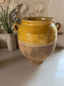 Antique confit pot