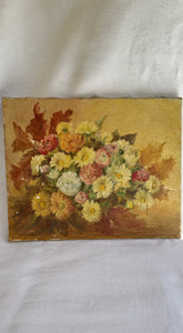 Antique French Oil Painting