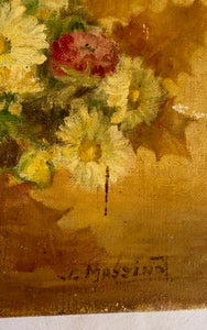 Antique French Oil Painting