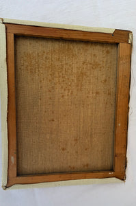Antique French Oil Painting