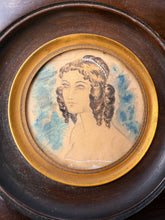 Load image into Gallery viewer, Antique Napoleon III Portrait
