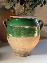 Load image into Gallery viewer, Antique Green Confit Pot
