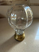 Load image into Gallery viewer, Antique French boule d'escalier, glass balustrade finial
