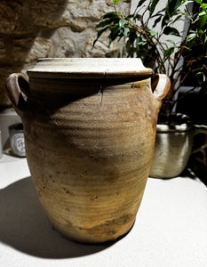 Antique French Confit Pot