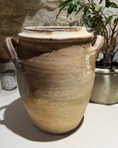 Antique French Confit Pot