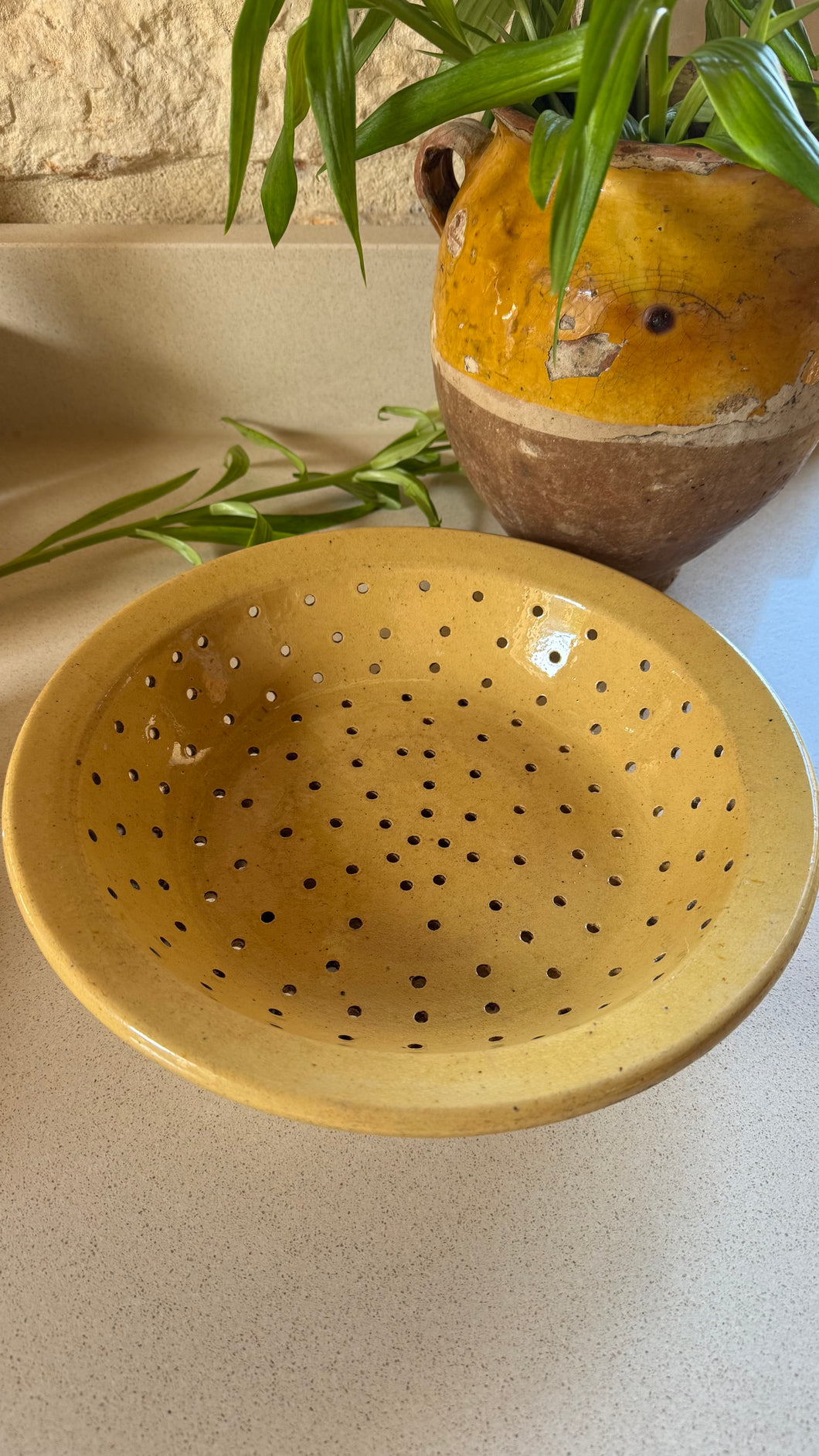 Antique provençal strainer