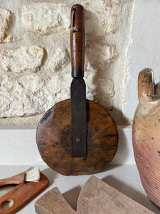 Antique French dough cutter