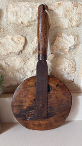 Antique French dough cutter