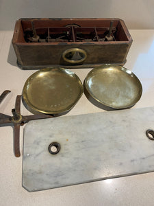 Antique French Weighing Scales