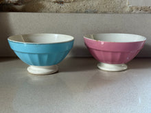 Load image into Gallery viewer, Pair French Café au Lait bowls
