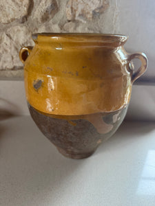 Antique confit pot