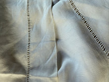 Load image into Gallery viewer, Antique French monogrammed table cloth
