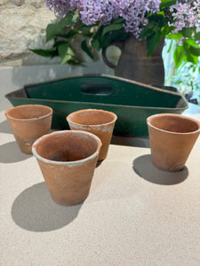 Antique Garden workbox & Pots