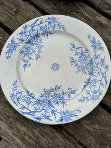 Set of four 19th Century side plates