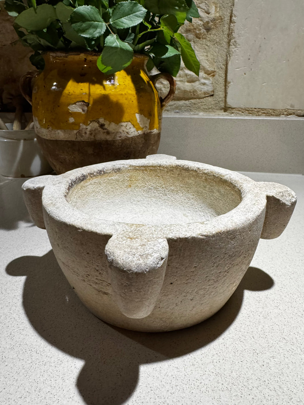 Antique stone Mortar