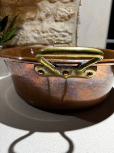 Vintage Copper Jam Pan