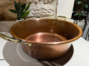 Vintage Copper Jam Pan