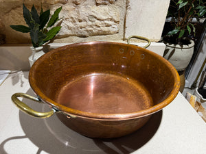 Vintage Copper Jam Pan