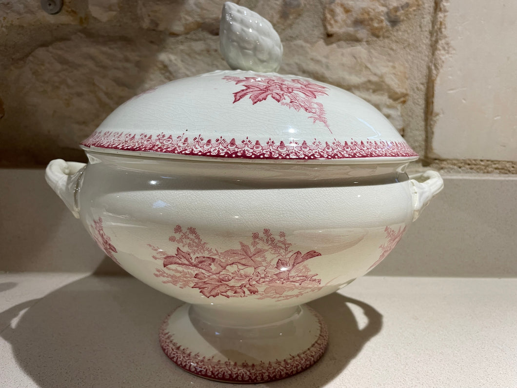 AntiqueTureen & Serving Platter