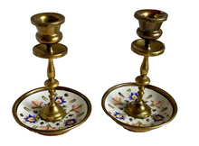 Load image into Gallery viewer, Pair of antique French Candlesticks

