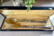 Antique French Louis XV Salad Servers