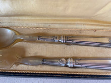 Load image into Gallery viewer, Antique French Louis XV Salad Servers
