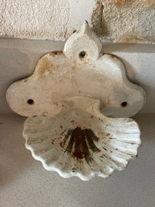 Antique Cast Iron Soap Dish