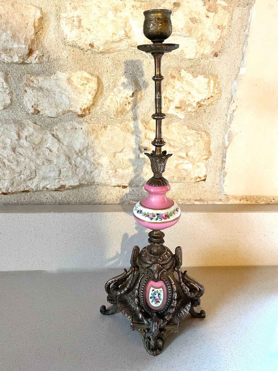 Antique Church Candlestick