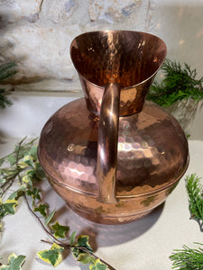 1 Vintage French Copper Pitcher
