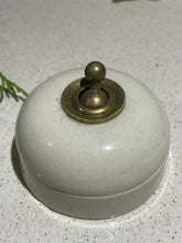 Load image into Gallery viewer, 1 Antique Ceramic Light Switch
